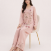 elrare blush floral embroidered coords seated