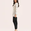 elrare ivory abstract swirl top side view