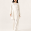 elrare ivory wide leg coords front view