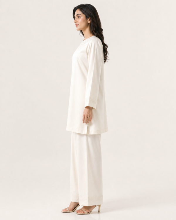 elrare ivory wide leg coords side view