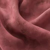 elrare mauve watercolor floral maxi dress fabric closeup
