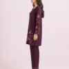 elrare plum floral print coords side view
