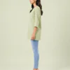 elrare sage green pocket top side view