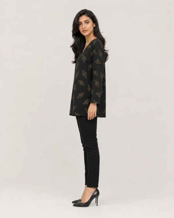 elrare black gold leaf top side view