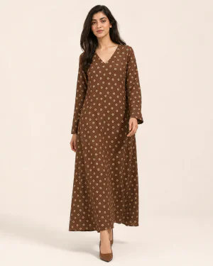 elrare chocolate cream maxi front view