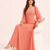 elrare coral meadow maxi seated