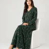 elrare forest cream vine maxi seated