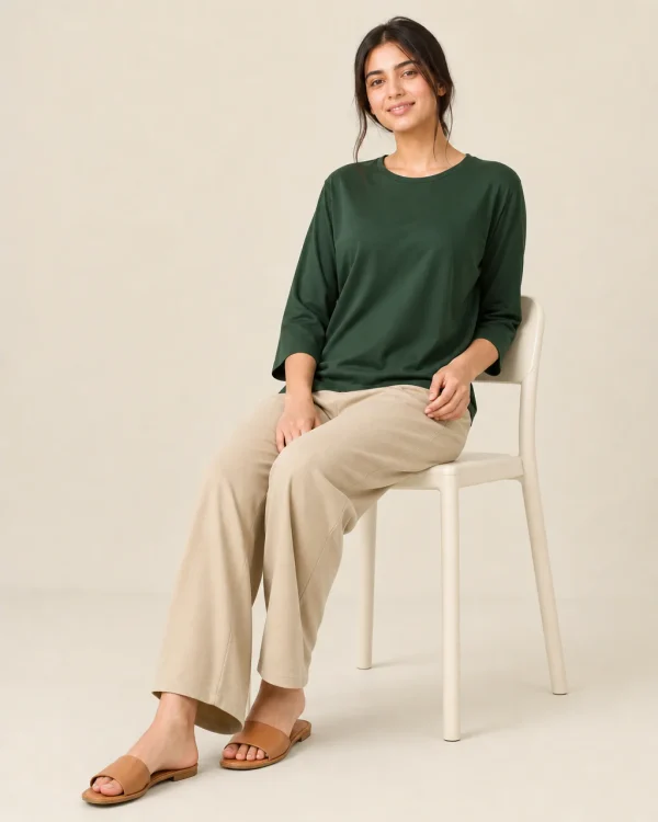 elrare forest sand contrast lounge seated