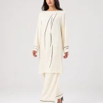 elrare ivory black gallery line coords front view