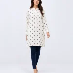 elrare ivory navy tile top front view