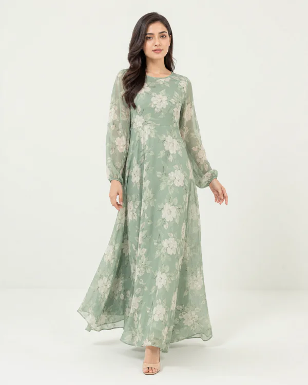 elrare jade floral maxi front view
