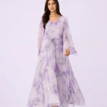 elrare lilac haze maxi front view