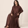 elrare mahogany solid kaftan seated