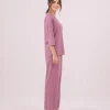 elrare mauve solid lounge side view