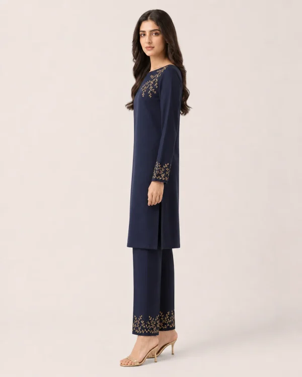 elrare midnight blue reserved resham coords side view