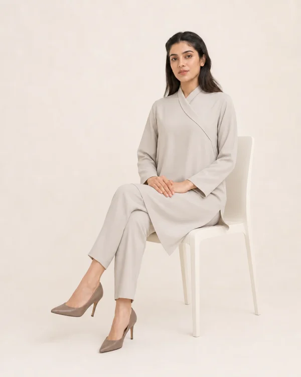 elrare mushroom taupe overlap coords seated