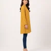 elrare mustard sprig tunic side view