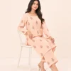 elrare peach terrace floral coords seated