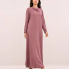 elrare rosewood plain maxi front view
