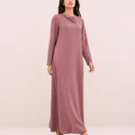 elrare rosewood plain maxi front view
