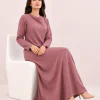 elrare rosewood plain maxi seated