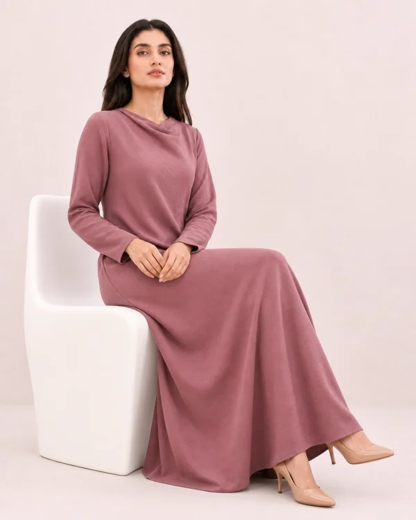 elrare rosewood plain maxi seated