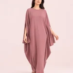 elrare rosewood solid kaftan front view