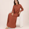 elrare rust moroccan maxi seated