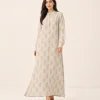 elrare sand paisley maxi front view