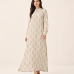 elrare sand paisley maxi front view