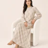 elrare sand paisley maxi seated
