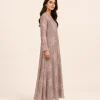 elrare taupe orchid maxi side view
