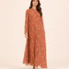 elrare terracotta vine maxi front view