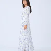 elrare white blue china maxi side view