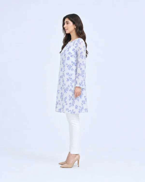 elrare white blue porcelain tunic side view